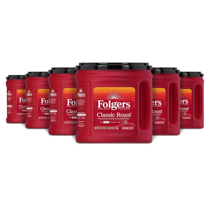 Wholesale Folgers Ground Classic Roast Coffee | 25.9 oz- Bulk