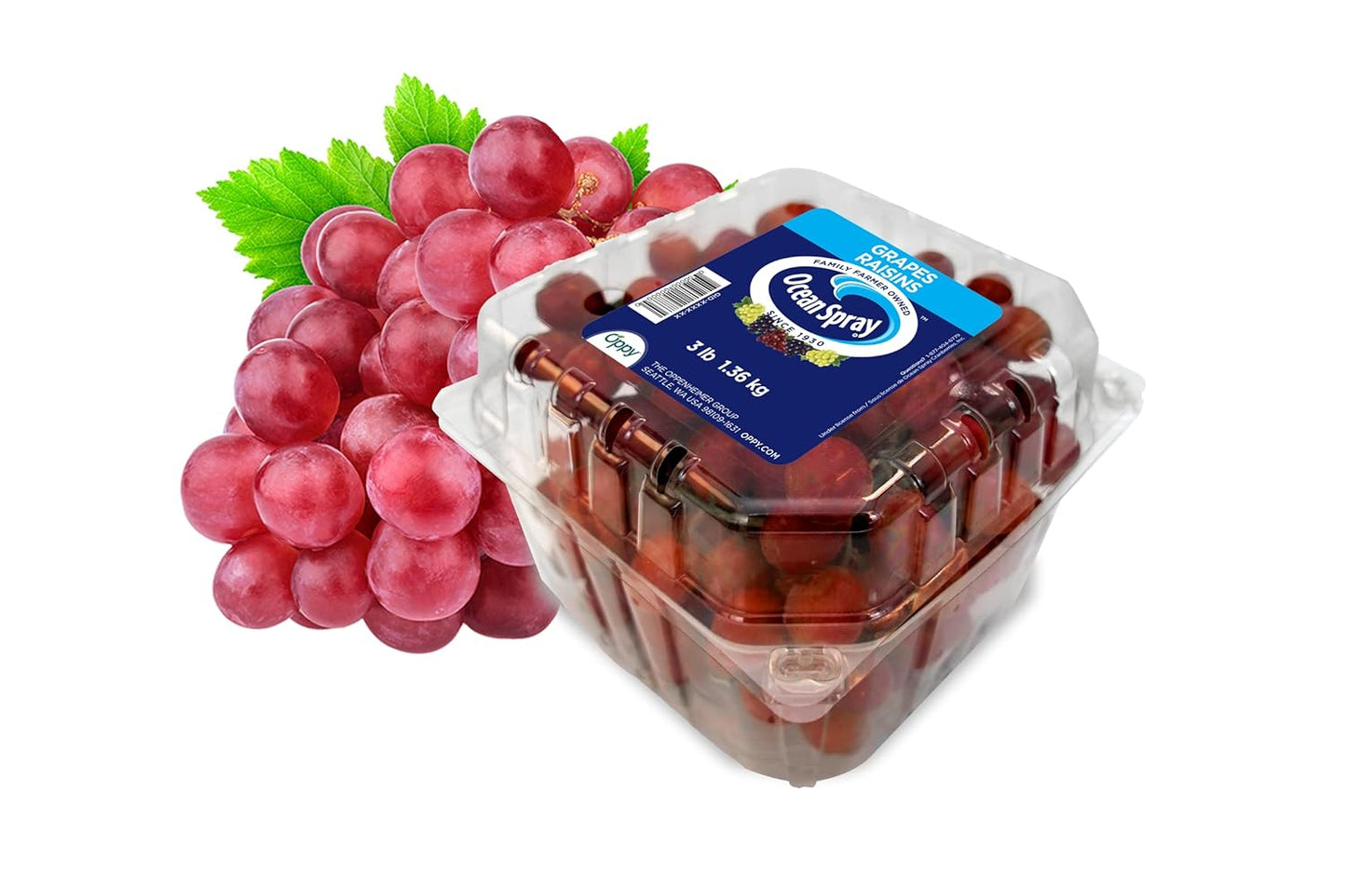 Wholesale Dix Farms Red Grapes 3lb- Bulk