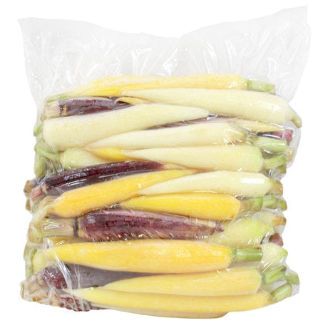 Wholesale BoxNCase Case Baby Rainbow Carrots With Tops- Bulk