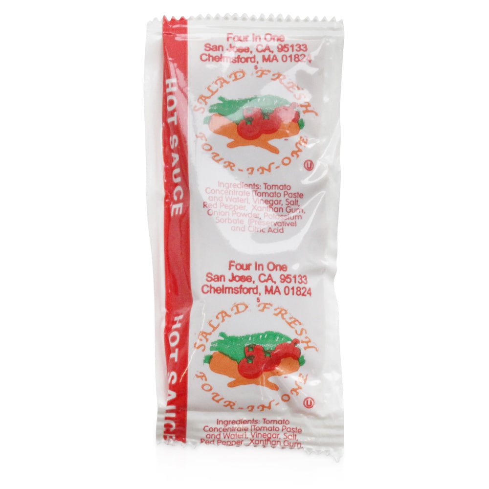 Wholesale Salad Fresh Hot Sauce | 200 ct- Bulk