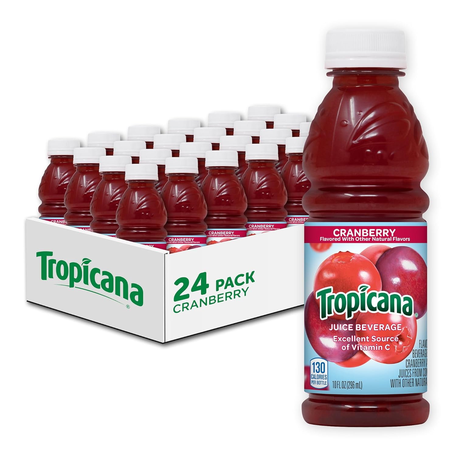 Wholesale Tropicana Case * Cranberry Juice Cocktail 10Oz Plastic- Bulk