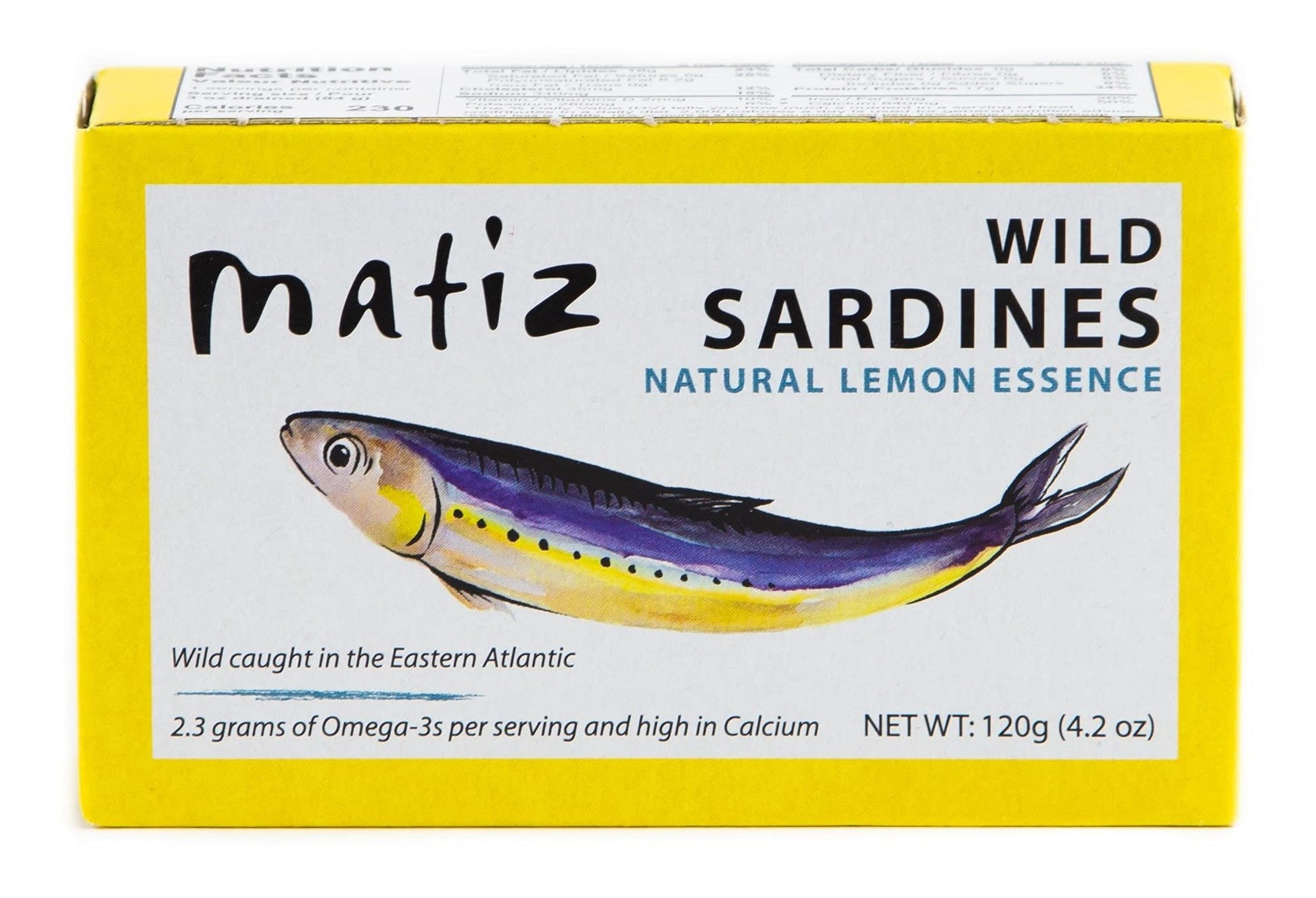Wholesale Matiz Sardines W/ Lemon 4.2Oz- Bulk