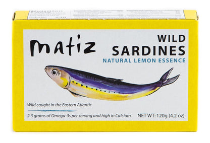 Wholesale Matiz Sardines W/ Lemon 4.2Oz- Bulk