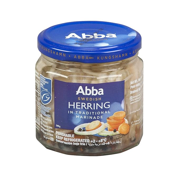 Wholesale Herring Marinated, Abba 9.7 oz- Bulk