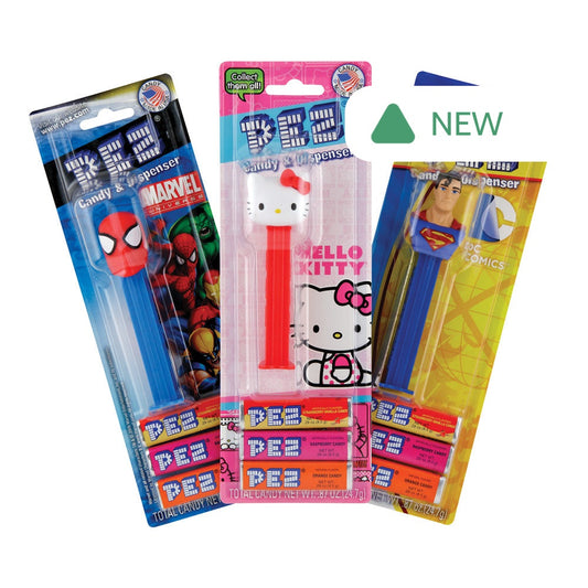 Wholesale Pez Favorites Assortment Blister Pack 0.87 Oz- Bulk