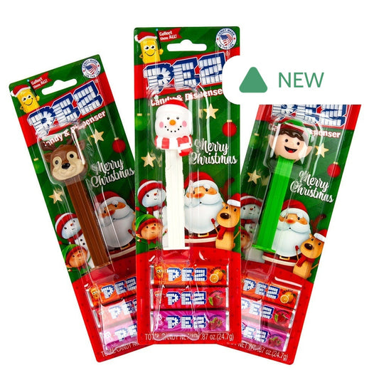 Wholesale Pez Christmas Assortment 0.87 Oz Blister Pack- Bulk