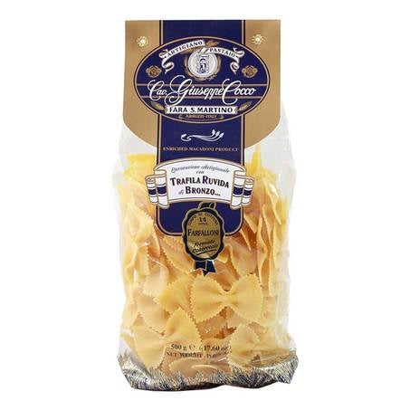 Wholesale Giuseppe Cocco Special Cut Farfalloni Pasta | 17 oz- Bulk