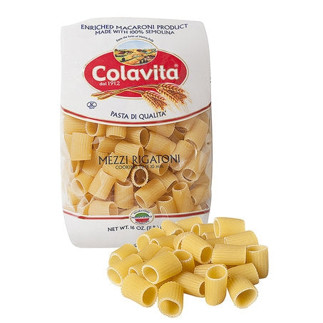 Wholesale Colavita Case Mezzi Rigatoni- Bulk