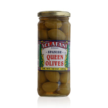 Wholesale Sclafani Case Queen Olives- Bulk