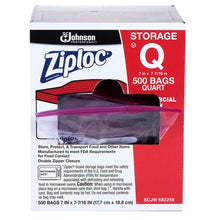 Wholesale Ziploc Case Resealable Quart Size Bags- Bulk