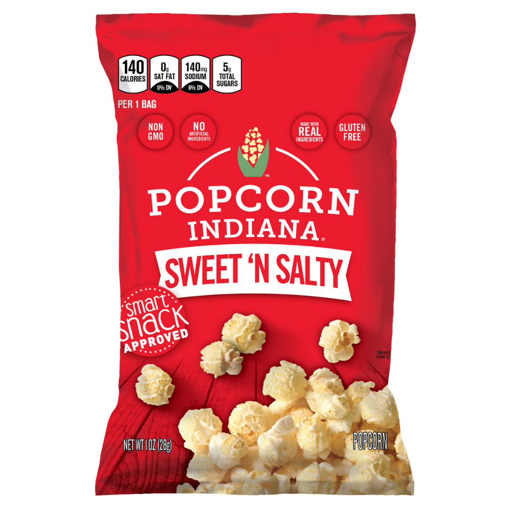 Wholesale Popcrn Indiana Sweet & Salty Popcorn 1Oz | 1 oz bag- Bulk