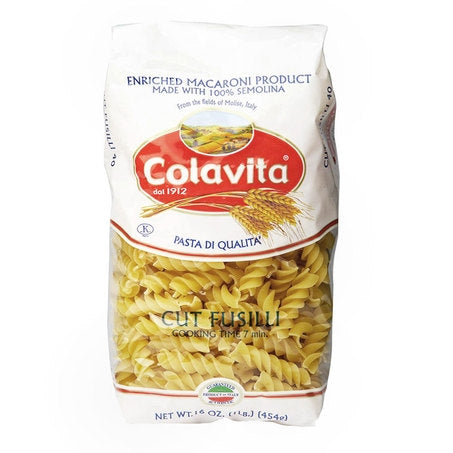 Wholesale Colavita Case Cut Fusilli- Bulk