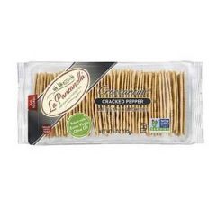 Wholesale La Panzanella Black Pepper Mini Croccantini Vegan 6 Oz- Bulk