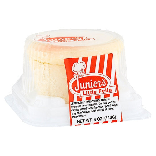 Wholesale Junior's Plain Cheesecake 4 oz- Bulk
