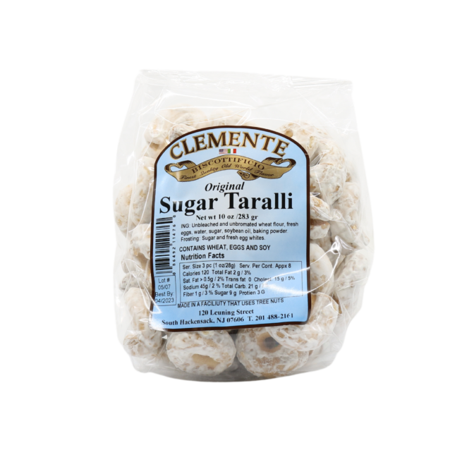 Wholesale Clemente Sugar Taralli | 10 oz- Bulk