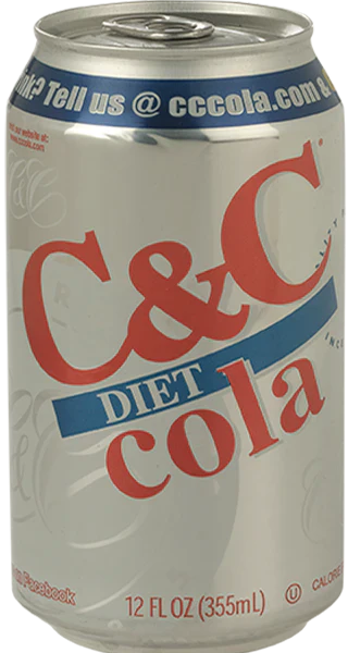 Wholesale C & C Case Diet Cola- Bulk