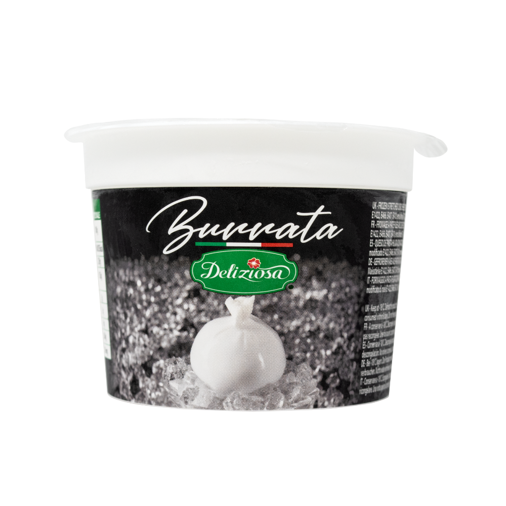 Wholesale Deliziosa Case Frozen Burrata Cheese- Bulk