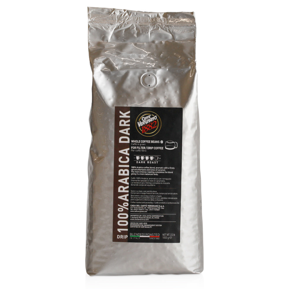Wholesale Caffe Vergnano Dark Roast Arabica Espresso Beans | 1 kl- Bulk