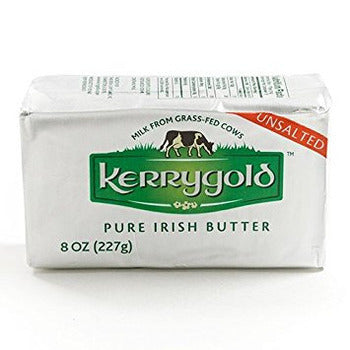 Wholesale Kerrygold Unsalted 82% Butter 8oz- Bulk