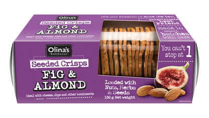 Wholesale Olinas Crisps Fig And Almond- Bulk