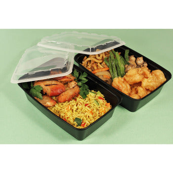 Wholesale Pactiv 38 Oz Plastic Container with Lid- Bulk