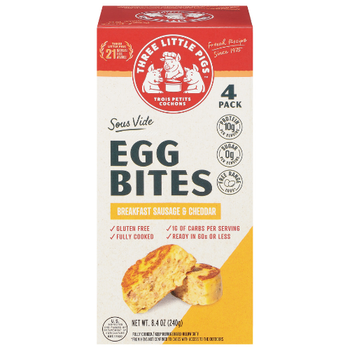 Wholesale Les Trois Egg Bites 4Pk Sausage- Bulk