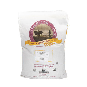 Wholesale Central Milling Organic Whole Dark Rye Flour 50lb- Bulk