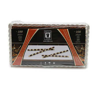 Wholesale Callebaut Dark/ White Chocolate Cigarette- Bulk