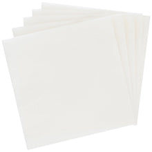 Wholesale Monogram NAPKIN, BEVERAGE WHITE 10X10 2 PLY PAPER- Bulk
