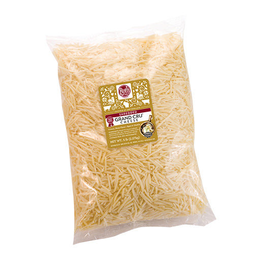 Wholesale Emmi Roth Grand Cru Bulk Shredded Gruyere 4/5 Lb 5lb- Bulk