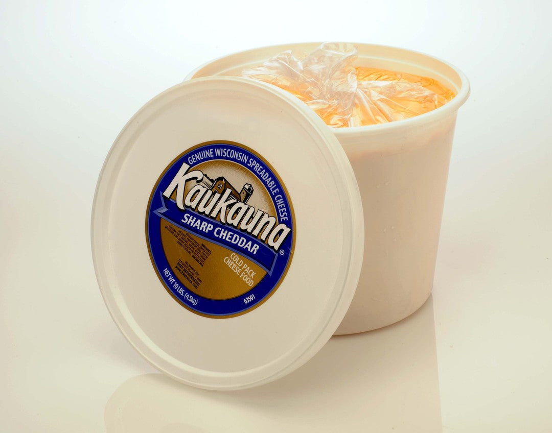 Wholesale Kaukauna Sharp Chedd Colored (Bulk)- Bulk