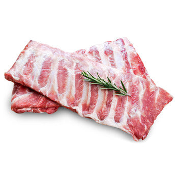 Wholesale Mosner Domestic Skirt on "Denver" Lamb Spare Ribs 16 Lb 16lb- Bulk
