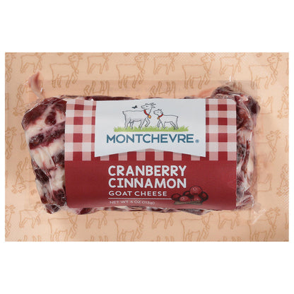 Wholesale Montchevre Goat Logs Cran/Cinnamon- Bulk