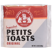 Wholesale Les Trois Organic Petit Toast- Bulk