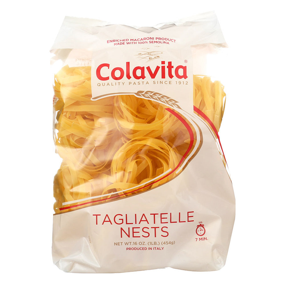 Wholesale Colavita Tagliatelle Pasta Nests | 1 lb- Bulk