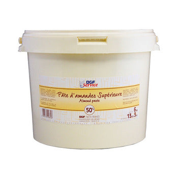 Wholesale Dgf Coeur Sauvage 50% White Almond Paste 6kg- Bulk