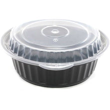 Wholesale BoxNCase Case 6In 16Oz Black Micro Container- Bulk