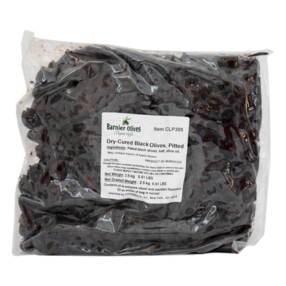 Wholesale Barnier Pitted Black Cured Olives 5.5lb- Bulk