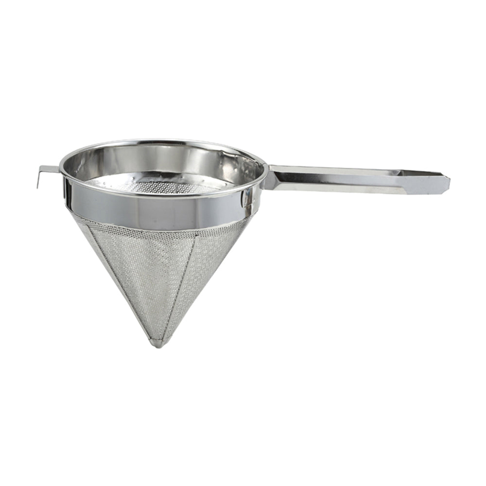 Wholesale Winco Each 10 Inch Fine Mesh Cone Strainer- Bulk