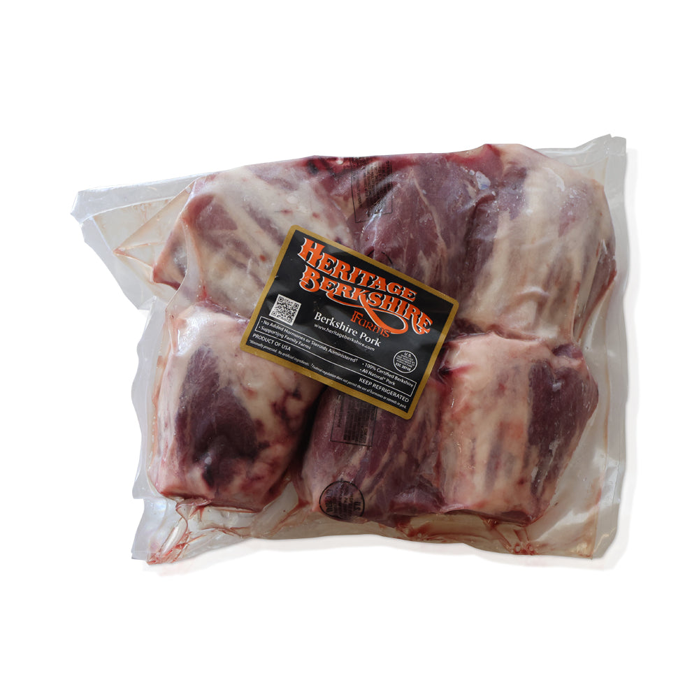 Wholesale Heritage Berk Case Berkshire Pork Osso Bucco Foreshank- Bulk