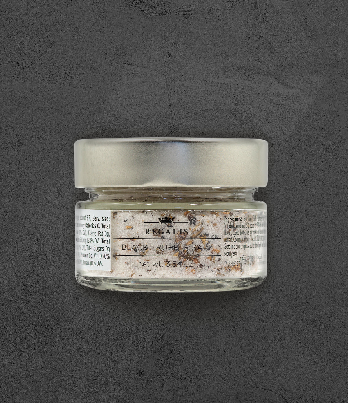 Wholesale Regalis Black Summer Truffle Salt- Bulk
