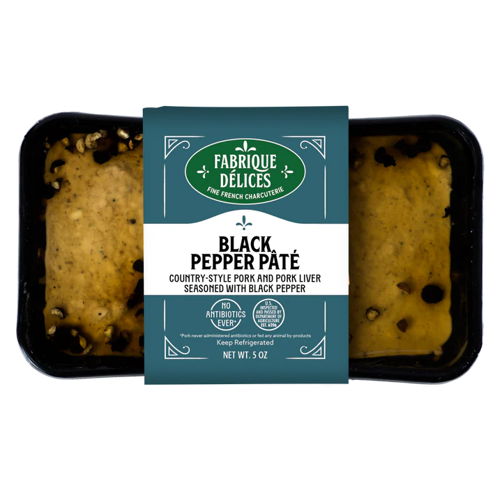 Wholesale Fd Black Pepper Pate 5Oz- Bulk