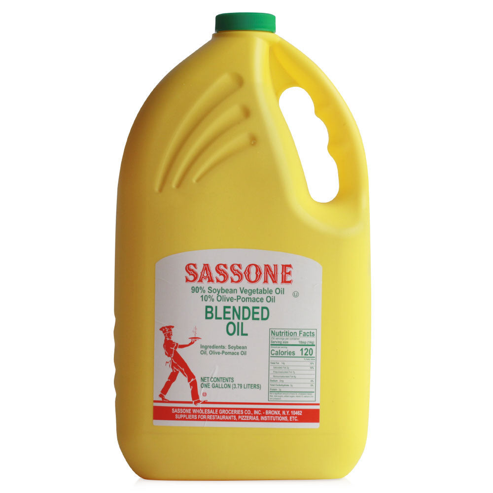 Wholesale Sassone 90% Soybean 10% Olive Pomace Oil | 1 gl- Bulk