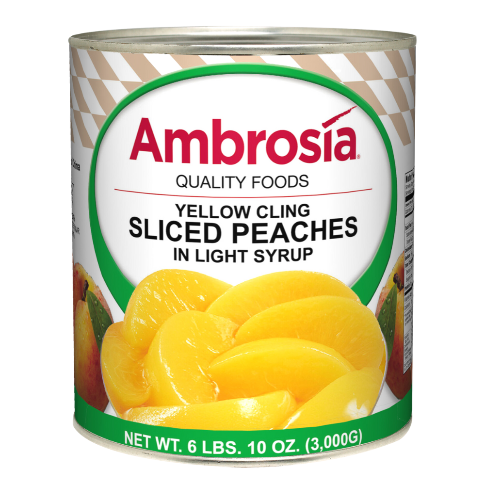 Wholesale BoxNCase Case Diced Peaches In Natural Juice- Bulk