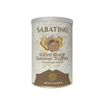 Wholesale Sabatino Sabatino Tartufi Black Summer Truffle Slices 14oz- Bulk