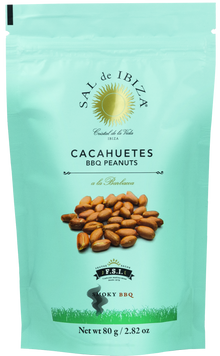 Wholesale Ibiza Bbq Smokey Peanuts 80G- Bulk