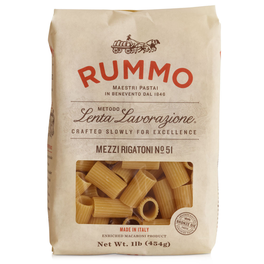 Wholesale Rummo Case Mezzi Rigatoni Pasta- Bulk