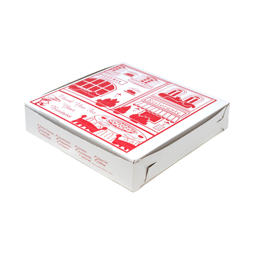 Wholesale Freeport Case 16 Inch White Clay Pizza Box- Bulk