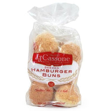 Wholesale Cassone Case 4 Inch Seeded Burger Roll- Bulk