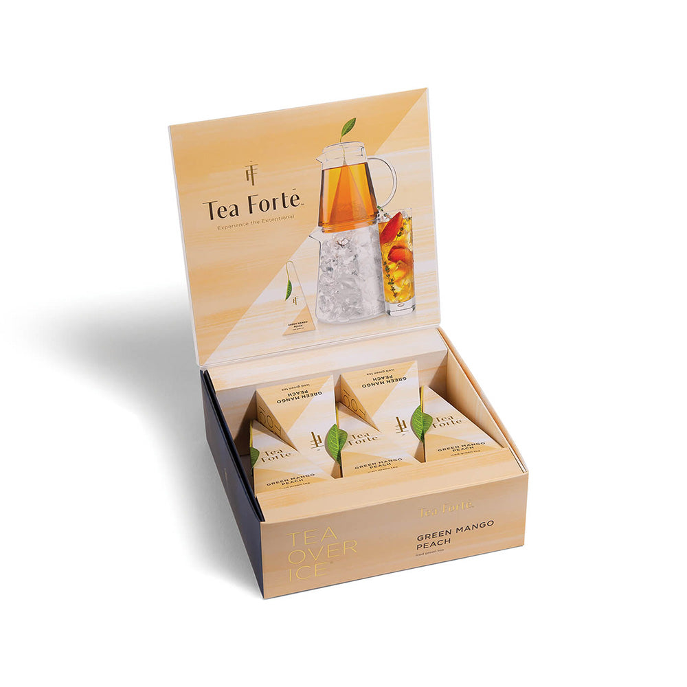 Wholesale Tea Forte Case Mango Peach Green Iced Tea- Bulk